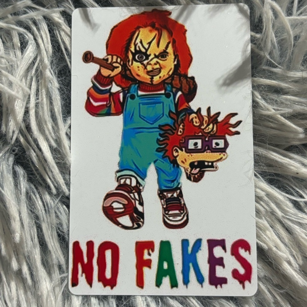 No Fakes Chucky Magnet